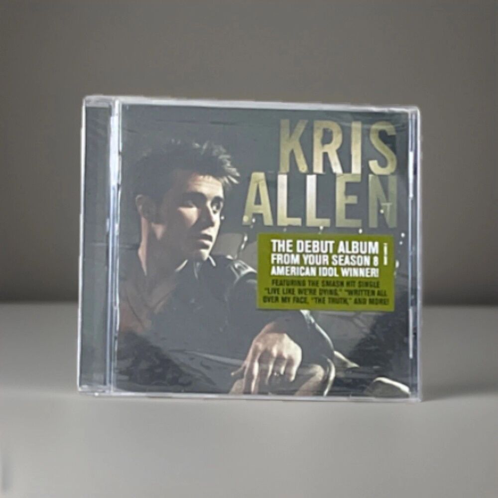 Kris Allen Debut CD Album 2009 American Idol Winner Jive Live Like We're Dying